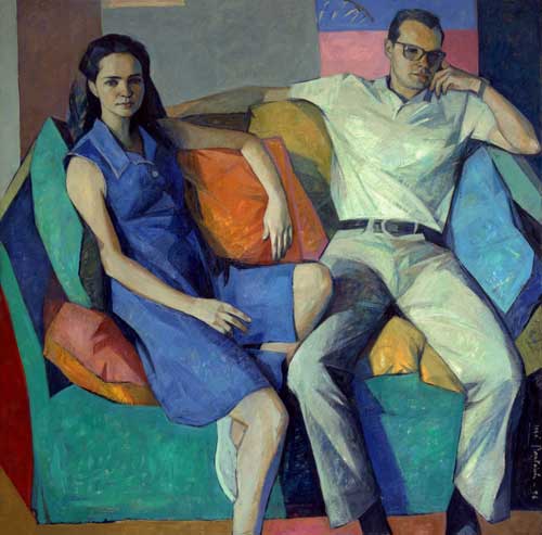 José Pantaleon - retrato de una pareja