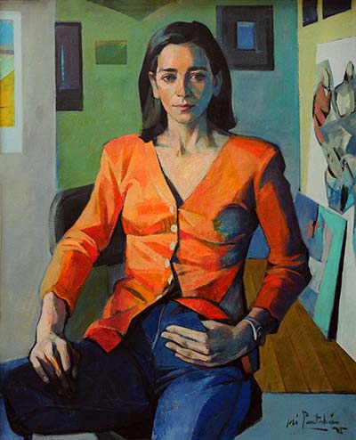 José Pantaleon - retrato de una mujer