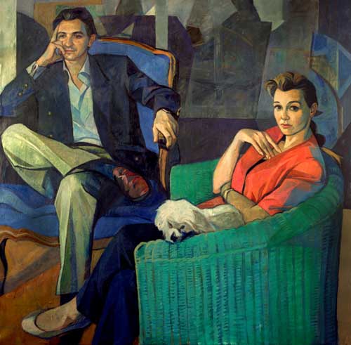 José Pantaleon - retrato de una pareja